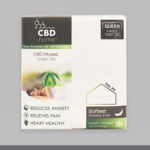 CBD HOME KING Sheet Set - WHITE